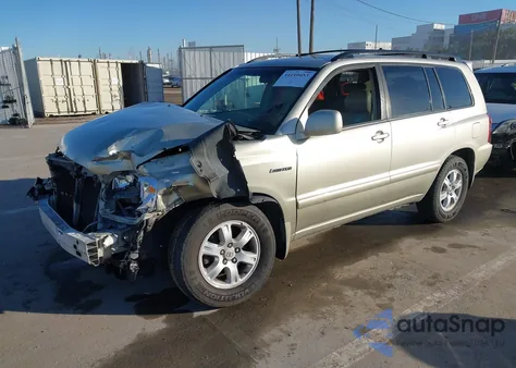 2003 Toyota Highlander Base V6 z USA, uszkodzony, nr VIN JTEHF21A430108030